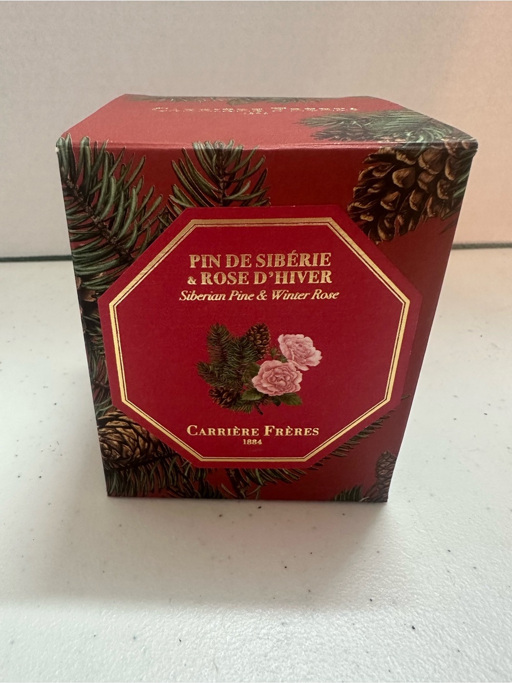 Carriere Freres Siberian Pine & Winter Rose Luxury Scented Candle